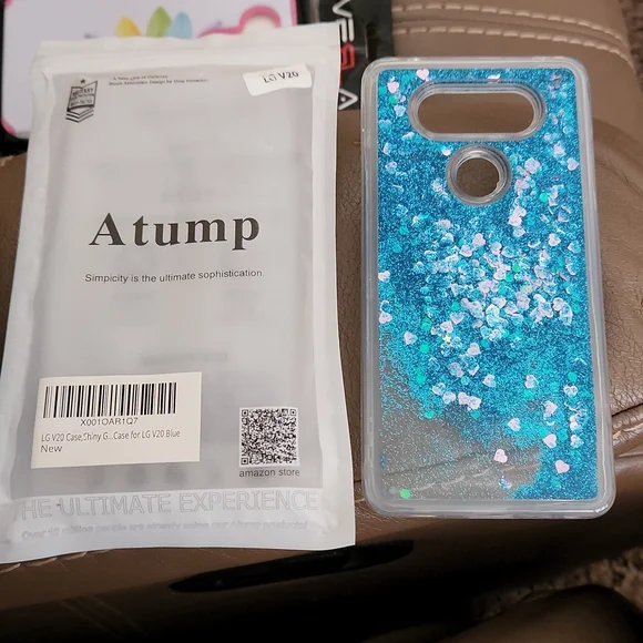 🆕💙Sparkle heart LGV20 case