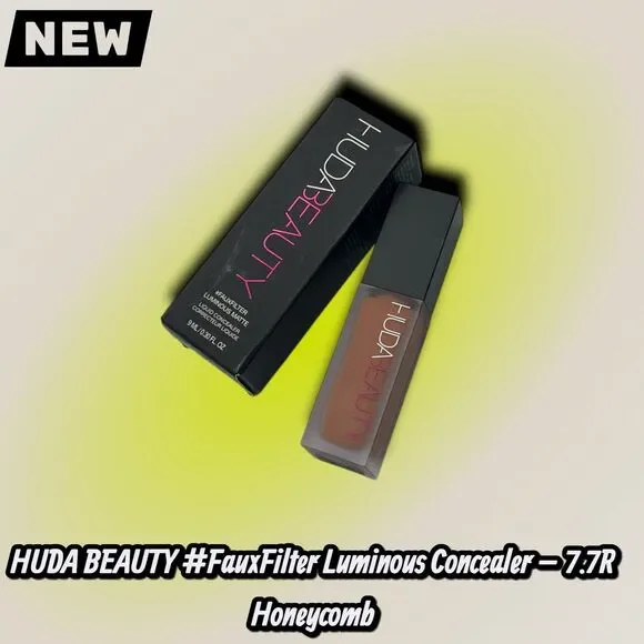 NEW HUDA BEAUTY #FauxFilter Luminous Matte Buildable Coverage Crease Proof Conce