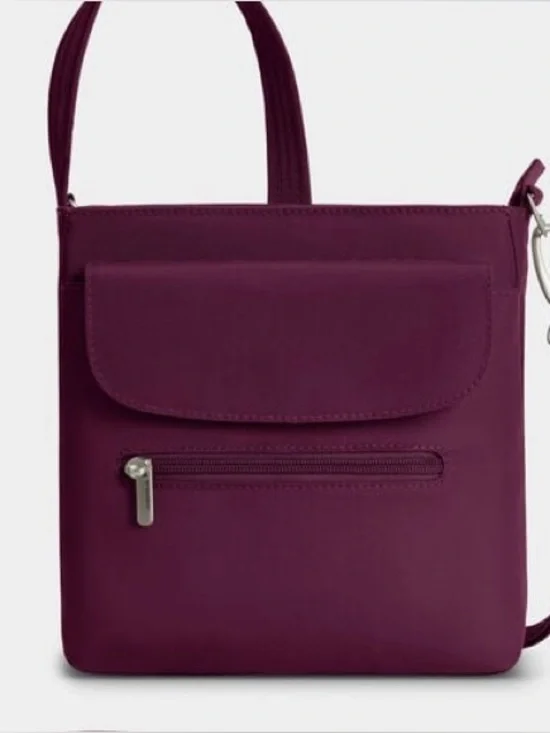 Travelon Anti-Theft Classic Mini Shoulder Bag - Burgundy