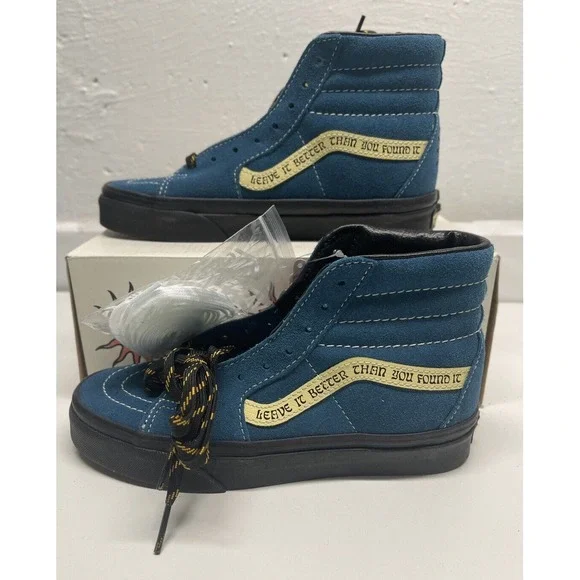 Vans Sk8 Hi‎ Parks Project Leave It Better Than You Found It Women 5 Sneakers