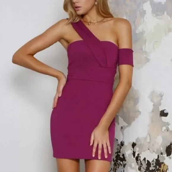 NEW RUNAWAY THE LABEL Mini Dress