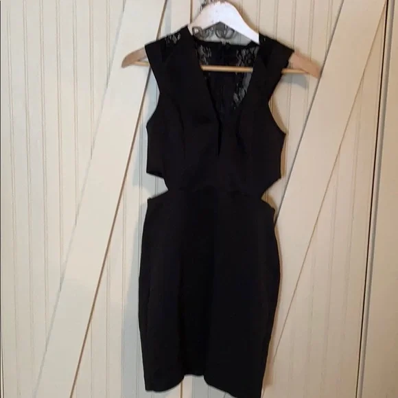 Jealous Tomato || Black Cutout Dress