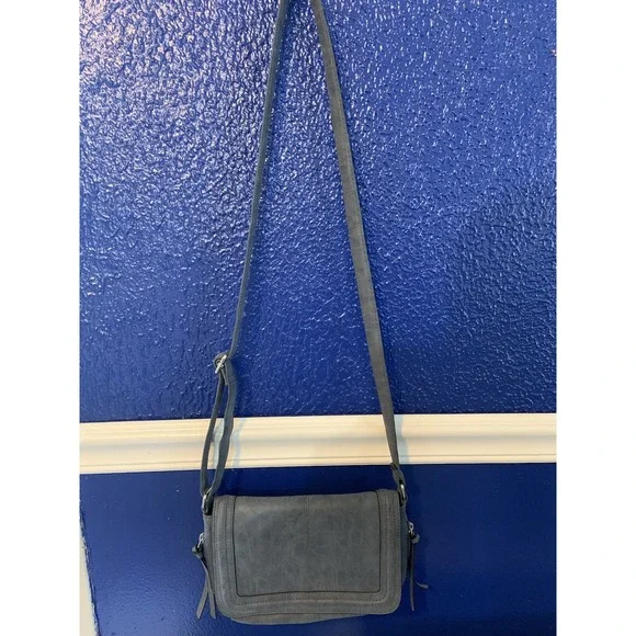 American Eagle Blue Medium Crossbody Handbag Purse Vintage‎