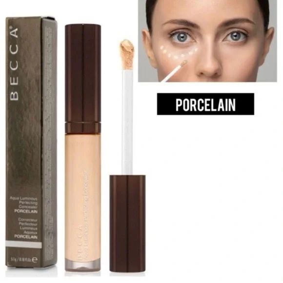 Becca Aqua Luminous Perfecting Concealer - Porcelain - NIB