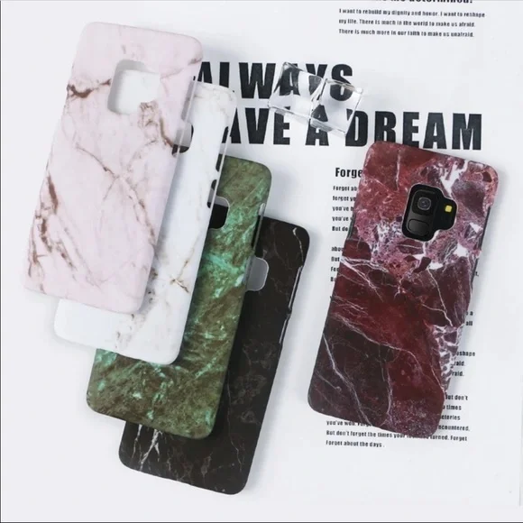 Marble Samsung Cases in 4 Colors
