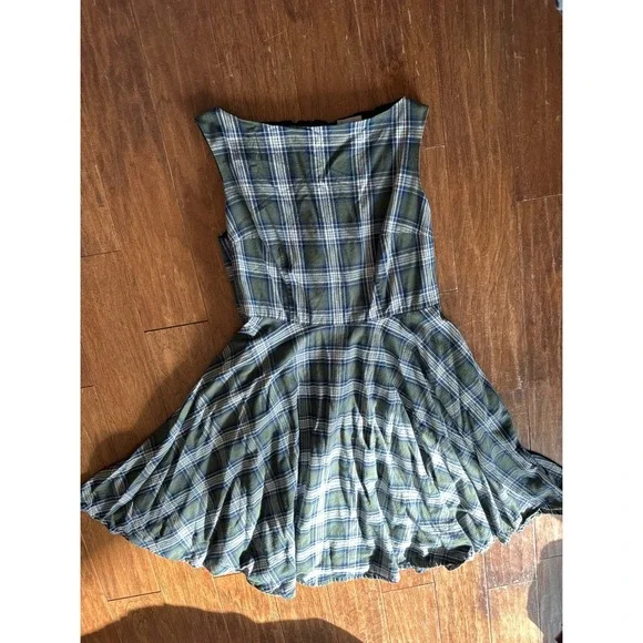 Magnolia Place 3XL Plus Size Plaid Print Sleeveless grunge 90s y2k