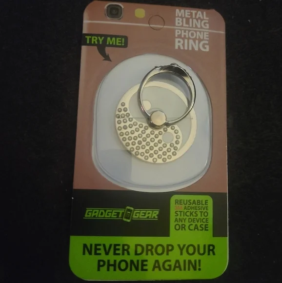 Metal Bling Phone Ring