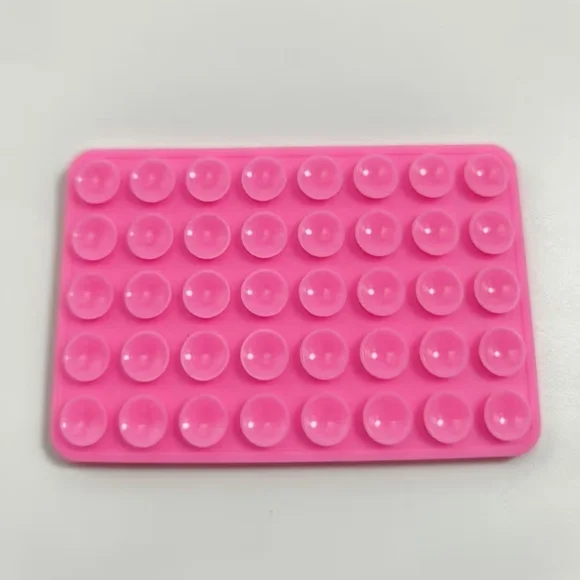 Sucky Pink Silicone Suction Cup Phone‎ Grip