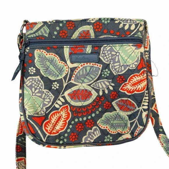 Vera Bradley Nomadic Floral Crossbody Bag Quilted Boho Lil‎ Hipster Shoulder