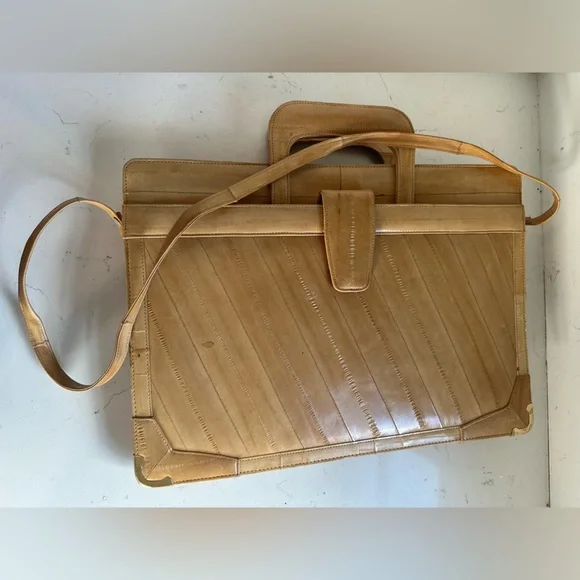 Genuine‎ EEL SKIN shoulder bag
