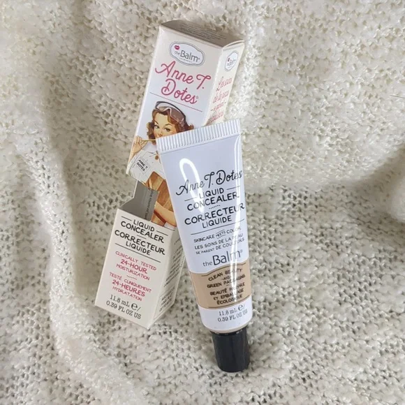theBalm COSMETICS Anne T. Dotes Liquid Concealer in #10 Very Fair, 9g/0.32oz