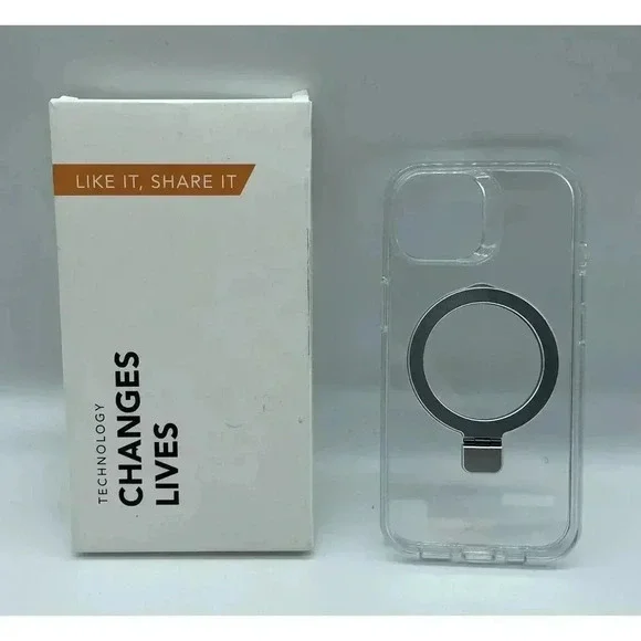 Kickstand Case for iPhone 15 (6.1”) MagSafe Compatible Military Drop‎ Protection