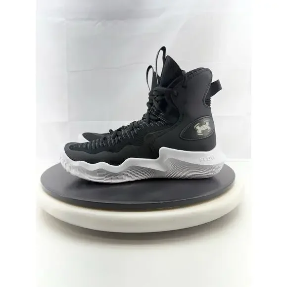 Under Armour Flow Highlight Ace Womens Sz 6.5 Black Volleyball Shoes 3027083-001