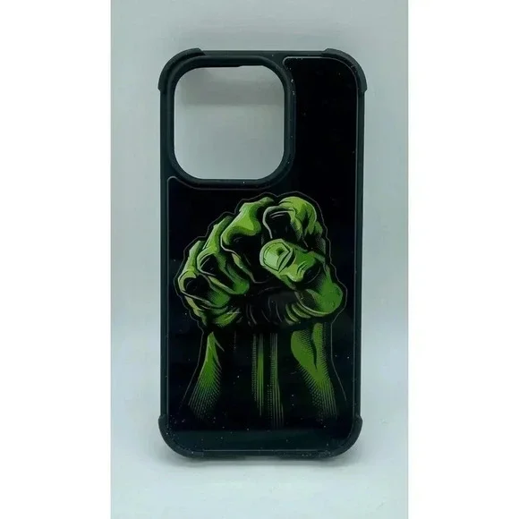 Hulk Fist Case For iPhone‎ 15 Pro 6.1 Inch Rugged TPU Shockproof Protective Case