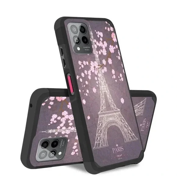 Hybrid Case Cover For Revvl Pro 5G 6.82” Quad Camera‎ Tough Heavy Duty