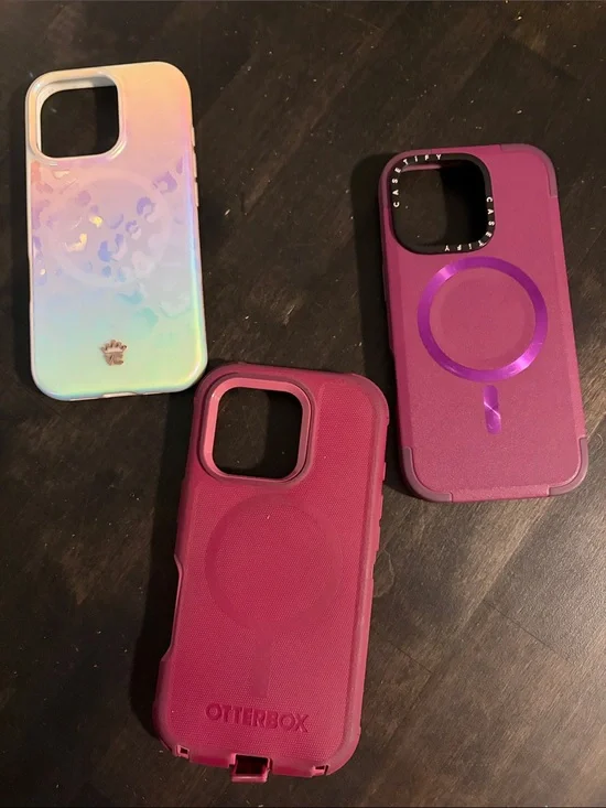iPhone 16 Pro Lot of 3 Phone Cases by Otterbox Velvet Caviar Casetify