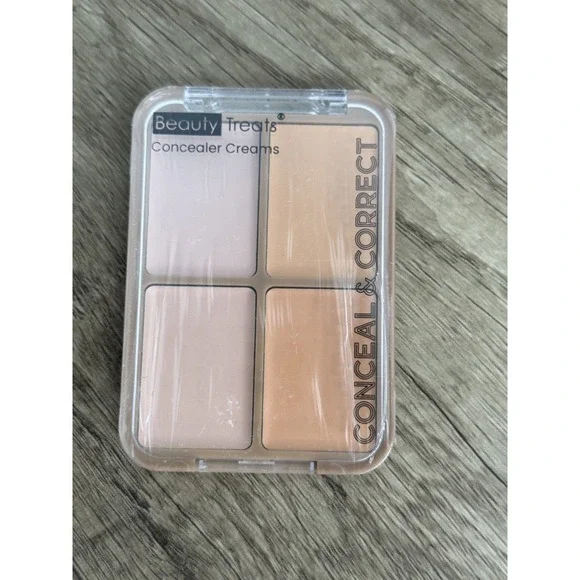 Beauty Treats Conceal &‎ Correct 4 Color Cream Concealer Palette Item 747 NEW