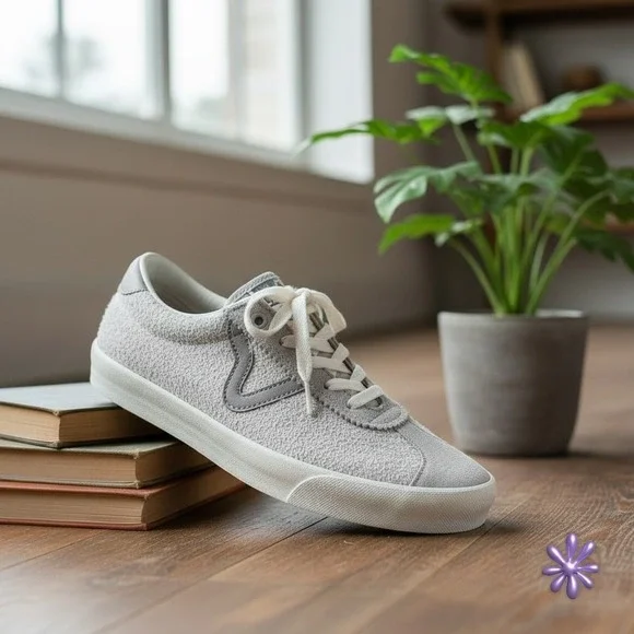 NWOT VANS Sport Low Atmosphere Grey Suede Sneakers | Men 6.5 / Women 8‎