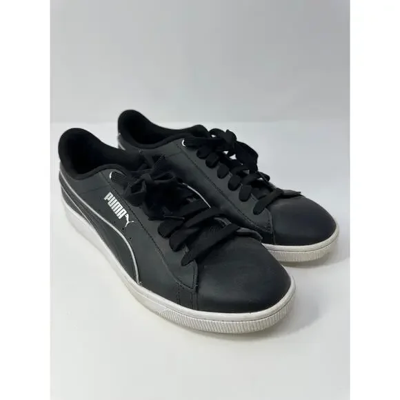 PUMA Vikky V2 Optimal Comfort Leather Women’s Sneakers Size 10 (Foam+ Insole)