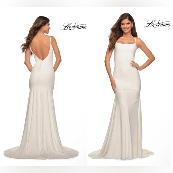 La Femme - 30458 Formal Dress - low back 🔥🔥NEW