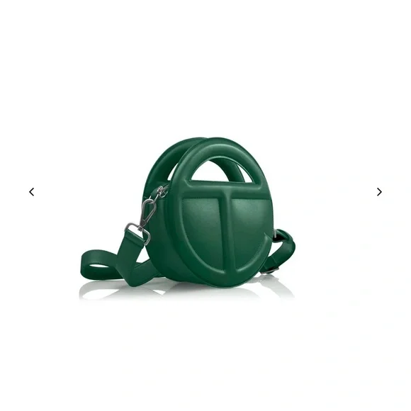 Brand New- Never Unboxed- Round Telfar NWT Circle Bag - Dark Olive Green