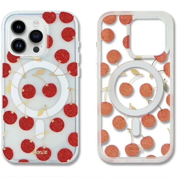 Sonix Apple iPhone 15 Pro Case with MagSafe - Cherry on Top New in Box