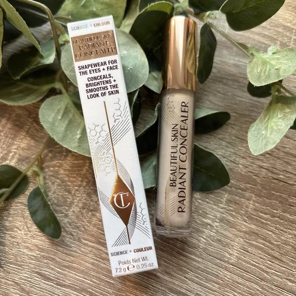 Charlotte Tilbury Beautiful Skin Radiant Concealer 5 Medium 0.25 oz!!!