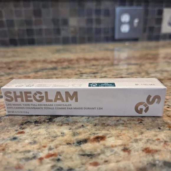 SHEGLAM Like Magic 12Hr Full Coverage Concealer-Chantilly Matte Liquid Concealer