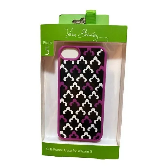 Vera Bradley CANTERBERRY MAGENTA Soft Frame Case