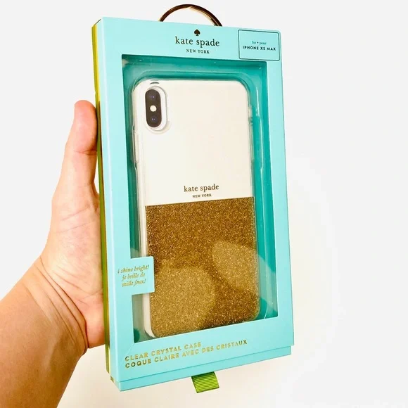 KATE SPADE Glitter iPhone XS Max Case