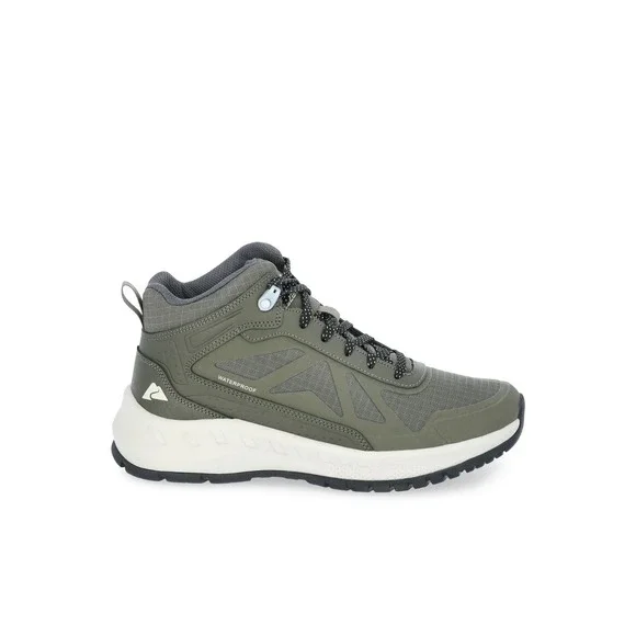 Ozark Trail Women's‎ Size 6 Olive Leather Waterproof Tech Hiker Boot Shoes NWT