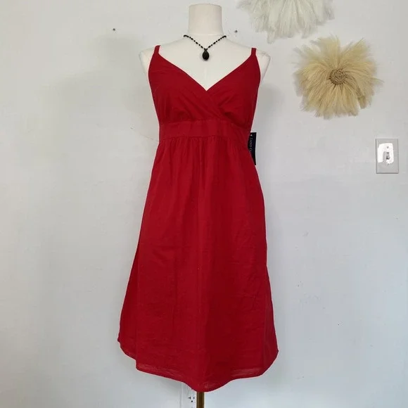 Faded Glory Womens Y2K Babydoll Dress Size 10 L Country Cowgirl Rodeo Boho NWT