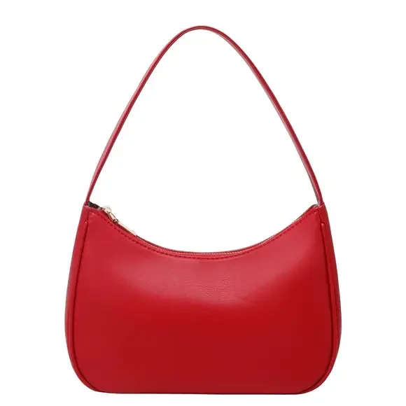 Hobo Tote Handbag Mini Clutch Purse with Zipper Closure