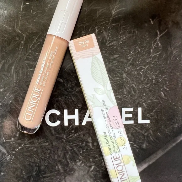 CCLINIQUE Even Better All-Over Concealer + Eraser 28 ivory new