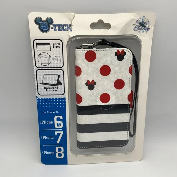 Disney Parks D-Tech Minnie Mouse iPhone Case iPhone 6S/7/8 Sealed!