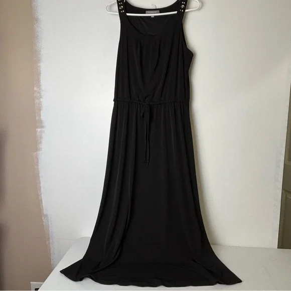 NY Collection Elegant Black Sleeveless Dress
