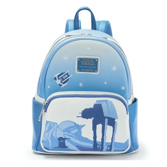 Disney Star Wars Loungefly Hoth Mini‎ Backpack AT-AT Echo Base [NWT EXCLUSIVE]