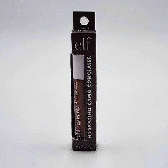 Elf Hydrating Camo Concealer Rich Ebony 84844 Full Coverage Satin New‎ In Box