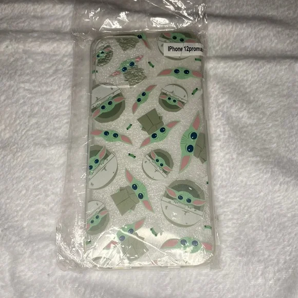 Star Wars The Mandalorian Grogu Baby Yoda The Child IPhone 12 Pro Max Phone Case