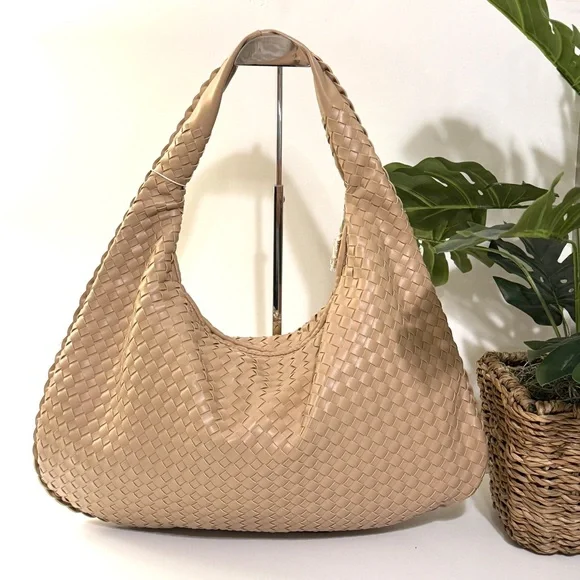 NEW Urban Expressions Laverne Hobo Weave Handbag