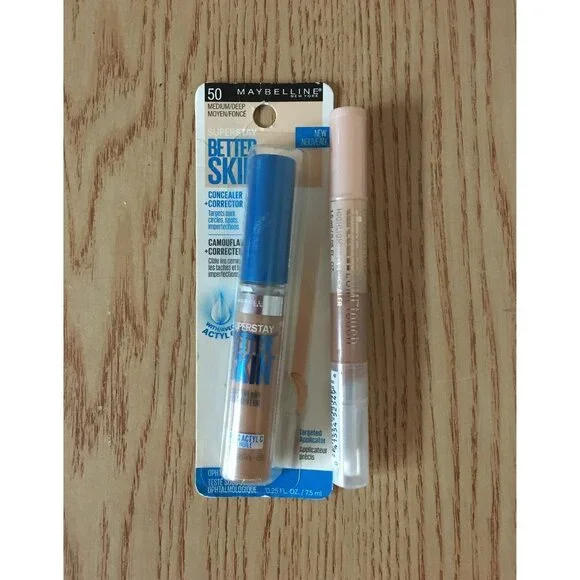 New Bundle Of 2 Maybelline Concealer Corrector Deep