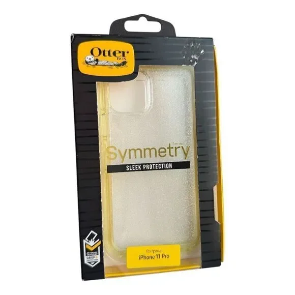Brand New Otter Box Symmetry Sparkle Glitter Clear IPhone I Phone 11 Pro Case
