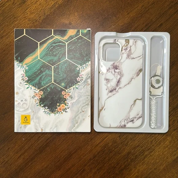 GVIEWIN Marble White Gold IPhone 12 Pro‎ Max Case