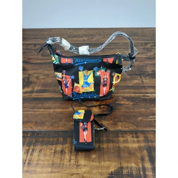 Vintage Cheerleader Bag‎ With Flip Phone Holder