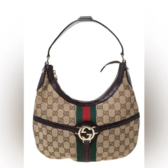 Gucci Reins GG Hobo Bag