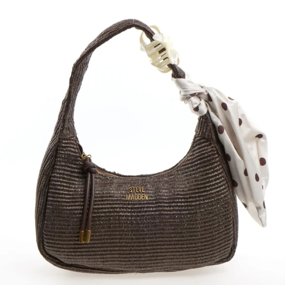 Steve Madden Woven Straw Handbag