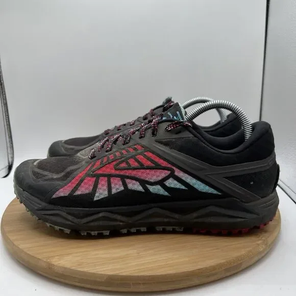 Brooks Caldera Women's Size 11 B Trail Running Shoes Anthracite/Azaela/Black