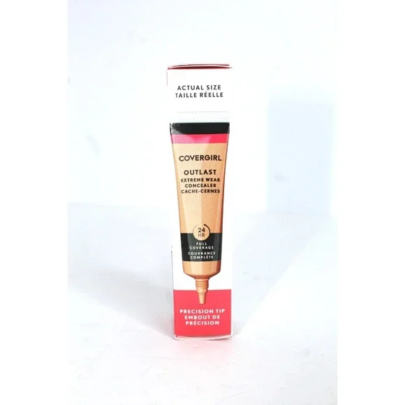 COVERGIRL Outlast Extreme Wear Concealer 24HR‎ Full Coverage 800 Fair Ivory .3oz