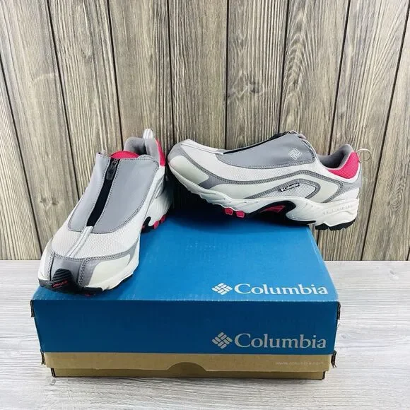 Columbia Women's Trail Running Shoes Omni-Grip Zip Cover Laces BL1425-139 Sz: 11