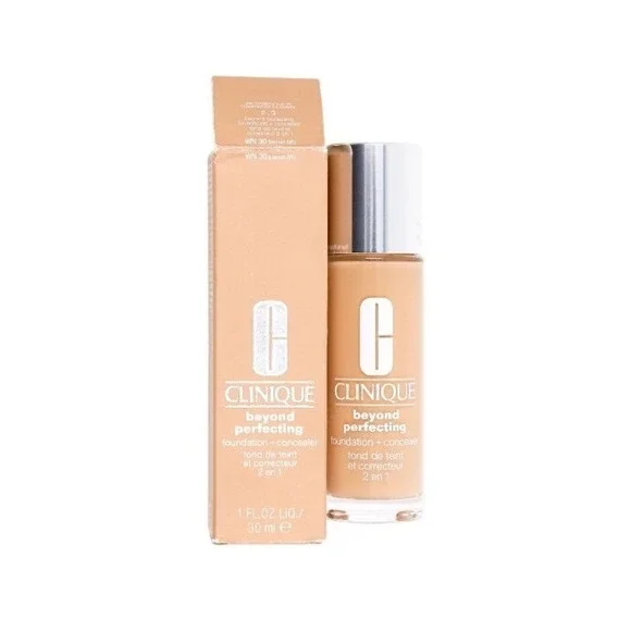 Clinique - Beyond Perfecting Foundation + Concealer - WN 30 Biscuit - 1‎ oz